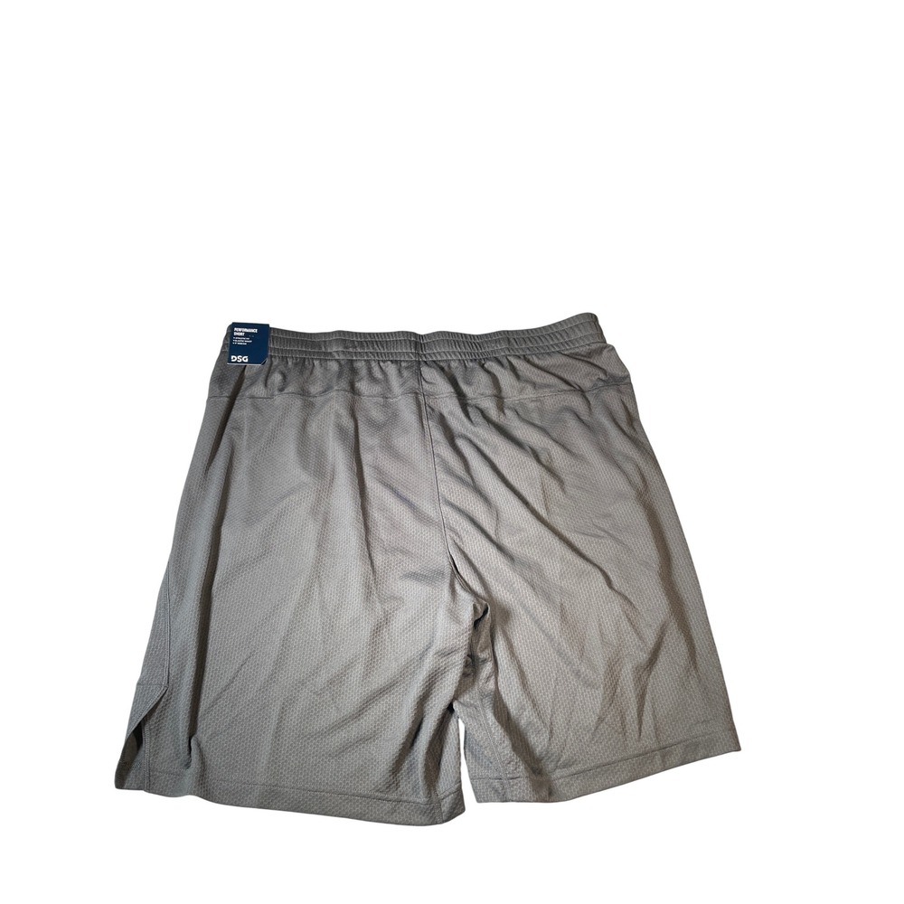 DSG Mens Performance Mesh Athletic Shorts Charcoal Grey 2XL New - Picture 3 of 5